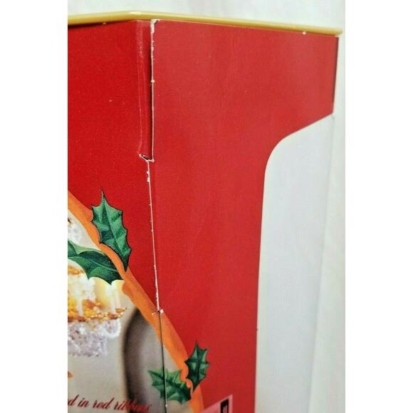 Vintage 97 Happy Holiday Barbie SPECIAL EDITION 17832 Red Gold Lace Bow Brunette - Picture 9 of 12